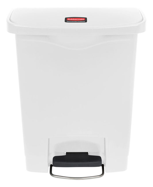 Rubbermaid 30L Slim Jim Resin Front Step-on Containers - 1883609