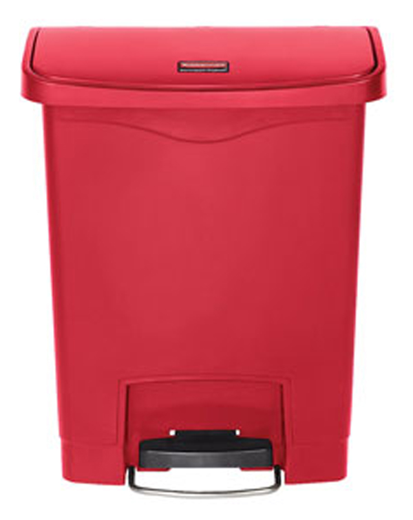 Rubbermaid 30L Slim Jim Resin Front Step-on Containers - 1883609