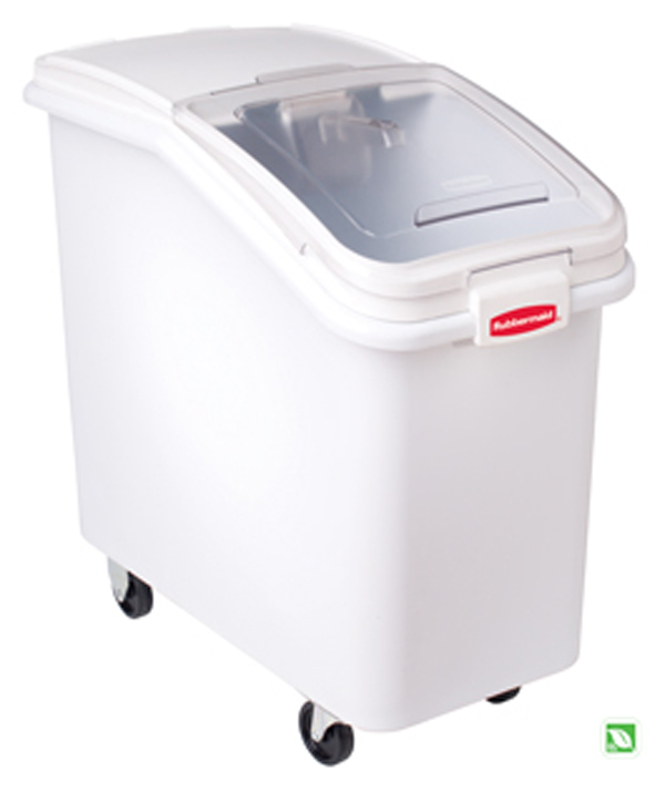 Rubbermaid 3602 ProSave Mobile Ingredient Bin - FG360288WHT