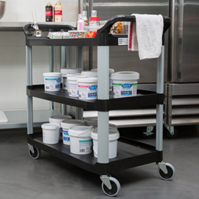 Rubbermaid 4091 Xtra Utility Cart - FG409100BLA