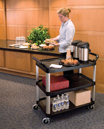 Rubbermaid 4091 Xtra Utility Cart - FG409100BLA