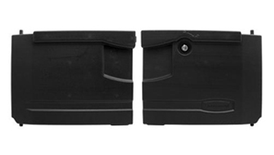 Rubbermaid 4095 Xtra Equipment Cart - FG409600BLA