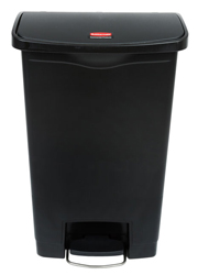 Rubbermaid 50L Slim Jim Resin Front Step-on Containers