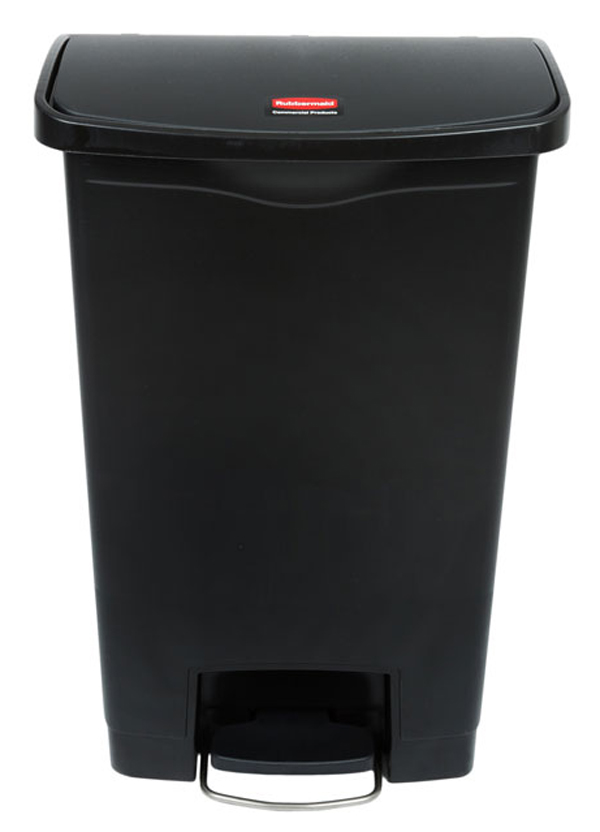 Rubbermaid 50L Slim Jim Resin Front Step-on Containers - 1883458