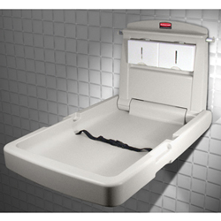 Rubbermaid 7819 Vertical Baby Change Station - FG781988LPLAT