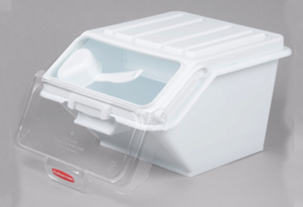 Rubbermaid 9G60 ProSave Shelf Ingredient Bin - FG9G6000WHT