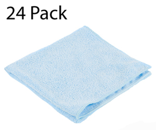 Rubbermaid Economy Microfibre Cloths 24 Pack