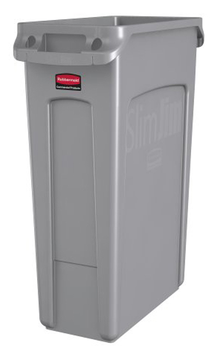 Rubbermaid Slim Jim 87 Ltr Waste Container - FG354060GRAY