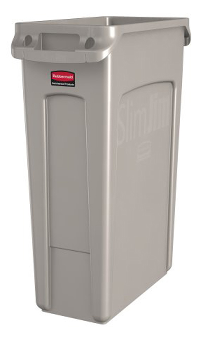 Rubbermaid Slim Jim 87 Ltr Waste Container - FG354060GRAY