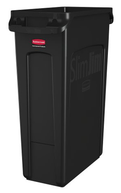 Rubbermaid Slim Jim 87 Ltr Waste Container - FG354060GRAY