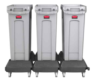 Rubbermaid Slim Jim Trolley - 1980602