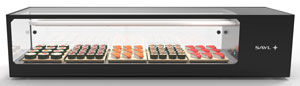 Sayl SDS1320 6 x 1/3GN Sushi Display Fridge