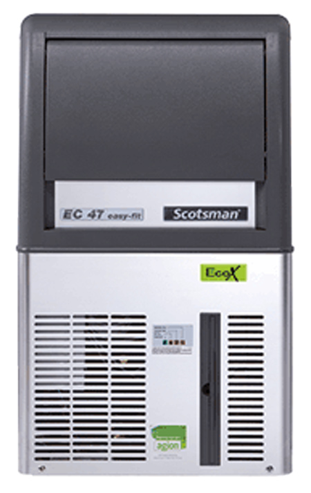 Scotsman ECM 47 AS OX EcoX & SafeX Gourmet Cube Ice Maker with Drain Pump and Legs