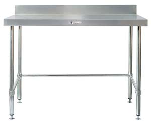 Simply Stainless SS02-0900LB SS Bench - Splashback