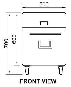 Simply Stainless SS26-Bin Ingredient Bin