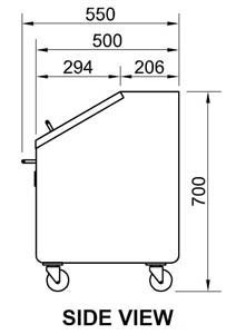 Simply Stainless SS26-Bin Ingredient Bin