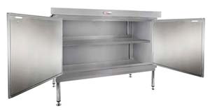 Simply Stainless SS32-DPK-MS-7-0600 Door Panel Kit with Solid Mid Shelf