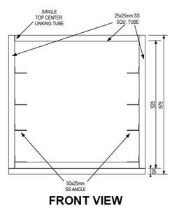 Simply Stainless SS36-DBC Dishwasher Basket Cassette