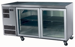 SKOPE CC300-2SW 2 Door Bench Fridge