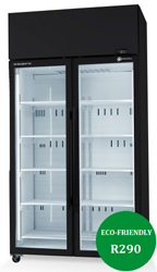 SKOPE SKT1000N-A ActiveCore 2 Door Display Fridge