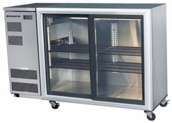 Skope BB380-2SL-SS 2 Door UB Backbar Fridge