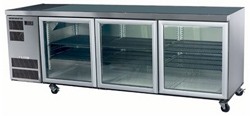 SKOPE CL600-3SW SS 3 Door Under Bench Fridge