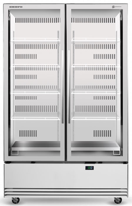 SKOPE SKB1200N-A ActiveCore 2 Door Display Refrigerator