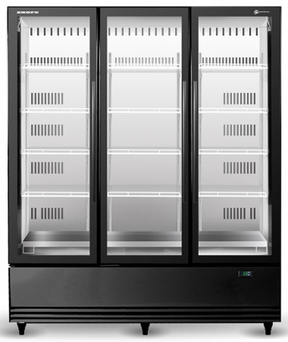SKOPE SKB1500N-A ActiveCore 3 Door Display Refrigerator