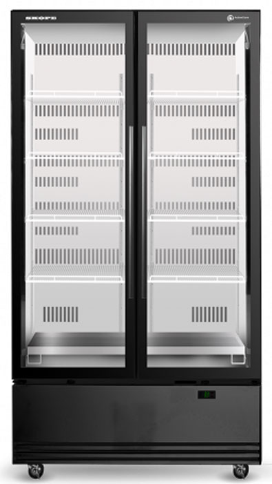 SKOPE SKB900N-A ActiveCore 2 Door Display Refrigerator