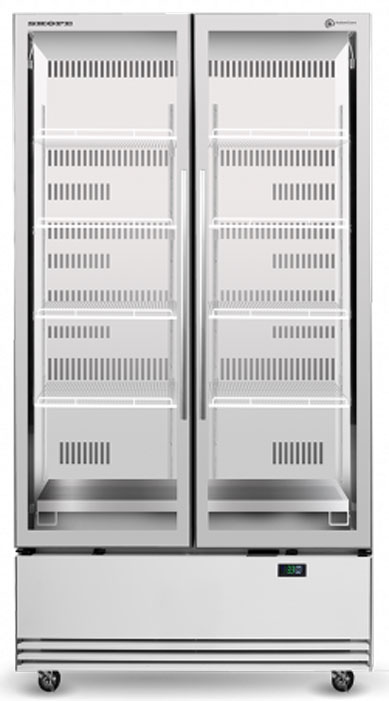 SKOPE SKB900N-A ActiveCore 2 Door Display Refrigerator