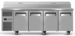 SKOPE ReFlex RF8.PPZ.4.SD 4 Solid Door GN Compatible Pizza Preparation Fridge