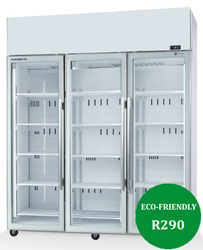 Skope TME1500N-A ActiveCore 3 Door White Display Fridge