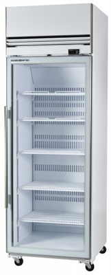 SKOPE VFX650 1 Door White Vertical Display Freezer