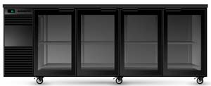 SKOPE BB.4.GSW 4 Glass Swing Door Backbar Fridge