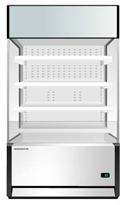SKOPE OD1100 N Cold Open Deck Display