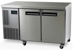 Skope Pegasus PG250HC 2 Door Bench Fridge