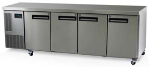 Skope Pegasus PG550HC 4 Door Bench Fridge