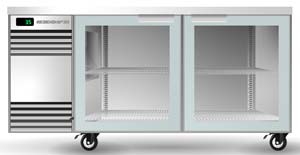 Skope SL.2.GSW 2 Glass Swing Door SlimLine Fridge