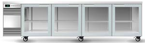 SKOPE SL.4.GSW 4 Glass Swing Door SlimLine Fridge
