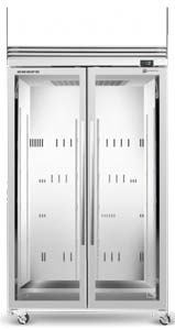 SKOPE TMF1000-Ice 2 Door White Display Freezer
