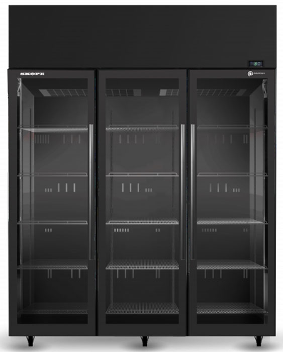 SKOPE SKT1500N-A ActiveCore 3 Door Display Fridge