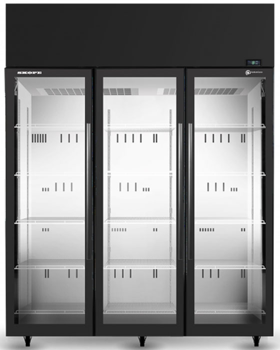 SKOPE SKT1500N-A ActiveCore 3 Door Display Fridge