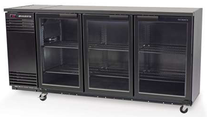 SKOPE BB580X-3SW-SS 3 Door UB Backbar Fridge