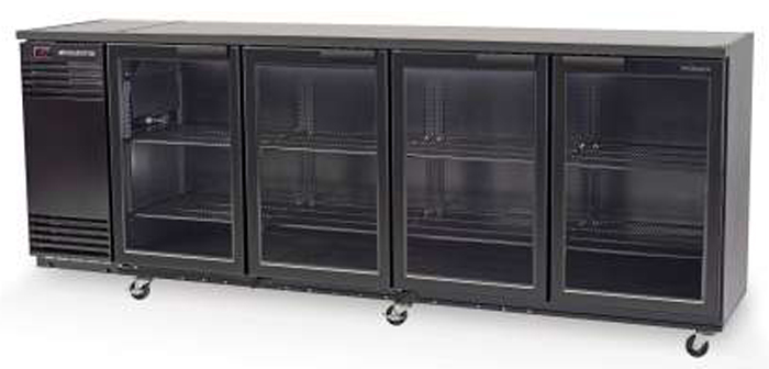 SKOPE BB780X-4SW-SS 4 Door UB Backbar Fridge
