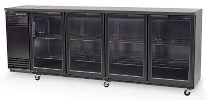 SKOPE BB780X-4SW-WH 4 Door UB Backbar Fridge