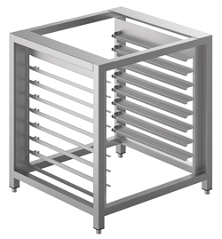 Smeg TVL425 Stainless Steel Oven Stand with Tray Supports