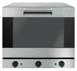 Smeg ALFA43GH 4 Tray 15A Humidified Convection Oven with Grill