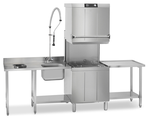 Smeg SPH615HAU Special Line Fully Insulated Passthrough Dishwasher with Steam Heat Recovery