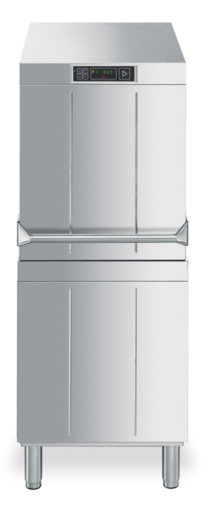 Smeg SPH515HAU Easyline Fully Insulated Passthrough Dishwasher with Steam Heat Recovery