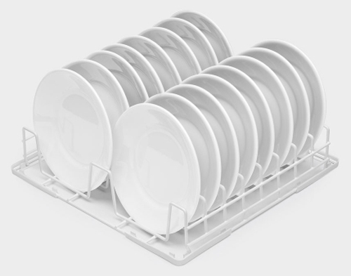 Smeg WB40D01 400x400mm Coated Wire Basket 8-Plate 315mm Dia